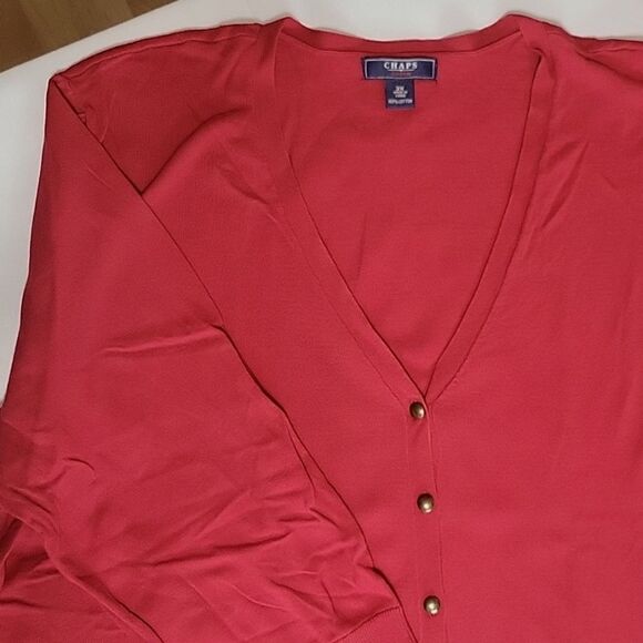Chaps - Cardigan - Size 3X - Picture 2 of 6